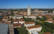 picture of the ut austin tower aerial 