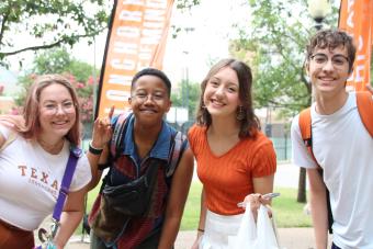 Students excited for New Student Orientation