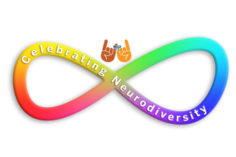 Rainbow Infinity Neurodiversity Symbol